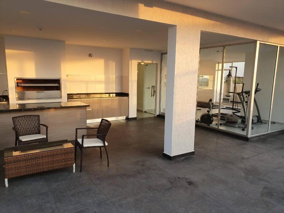 Hermoso Departamento Con Piscina Y Estacionamiento Asuncion Luaran gambar